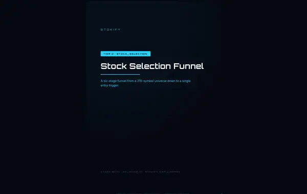 Stock Selection Funnel